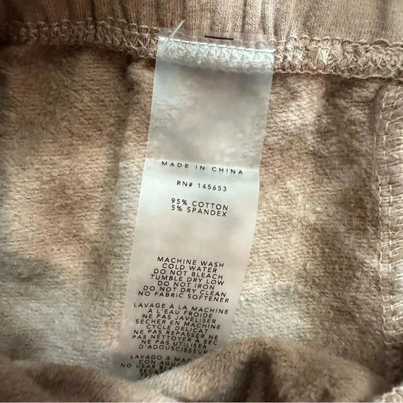 Lacausa Anthropologie Mauve Tie Dye Joggers Sz Small NWT - Picture 7 of 8